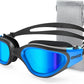 OMID Swim Goggles, P2 Polarized Swimming Goggles for Men Anti-fog Goggles Swimming for Adult Women