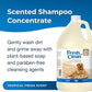 PetAg Fresh ’n Clean Oatmeal ’n Baking Soda Shampoo - Tropical Fresh Scent (15:1 Concentrate) - 1 Gallon - Nurtures Dry, Itchy Skin with Vitamin E & Aloe - Strengthens & Repairs - Soap Free