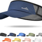 GXCROR Sports Sun Visor Hat Men Women, Lightweight Breathable Quick Dry Sports Sun Hat for Running Golf Tennis