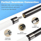 HomeSeason Glass Fiber Pool Cue 58" Professional Pool Stick 12.7mm 4-Layer Tip Low Deflection Cue Stick, 3 * 8/8Joint Pin, Ultra-Smooth, Billiard Cue Sticks