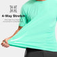 G Gradual Men's Workout Shirts Quick Dry Athletic Running T-Shirts Lightweight Moisture Wicking Short Sleeve Sports Gym Tops