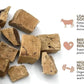 Organic Freeze Dried Dog & Cat Treats - Single Ingredient, Grain Free Food Toppers for Healthy Pets, No Fillers or Preservatives (3 Bag, Beef)