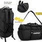 40L/60L/90L Large Waterproof Duffle Bag Backpack for Men, Mens Duffel Backpack Bags for Traveling, Heavy Duty (Black, 60L)