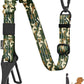 Pawaboo Dog Seatbelt for Car, 3-in-1 Dog Seat Belt Bungee, Shockproof Dogs Tether with Buckle&Hook Latch, Adjustable Reflective Dogs Cars Harness Leash with 360° Lockable Buckle, Army Green Camouflage