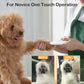 LEYOUFU Dog Paw Trimmer for Grooming, Cordless Electric Small Pet Grooming Clippers Hair Trimmer for Dogs Cats, Low Noise for Trimming Pet's Hair Around Paws, Eyes, Ears, Face, Rump (White)
