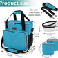BAGLHER Dog Travel Bag, Pet Travel Bag (ALL Pet Travel Supplies), With 2 Pet Food Containers and 2 Collapsible Silicone Bowls; Essential Kits for Pet Travel Sky Blue