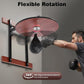Speed Bag Platform Kit, Height Adjustable Boxing Training Equipment with Air Pump 360° Swivel, Wall Mount Punching Bag Boxing Training Full Kit for Fitness Enthusiasts