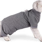 LIANZIMAU Cat Surgical Recovery Suit Professional for Male Female Dog Abdominal Wounds Cone E-Collar Alternative Anti-Licking Pet Surgical Recovery Pajama Suit Soft Fabric Onesie for Cats