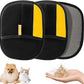3 PCS Pet Hair Remover Electrostatic Gloves, Electrostatic Gloves Pet Hair, Reusable Pet Hair Removal Glove for Cats & Dogs, Premium Cat & Dog Hair Remover Mitt for Couch Furniture Carpet Car Seat