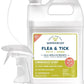 Wondercide - Flea, Tick & Mosquito Spray for Dogs, Cats, and Home - Flea and Tick Killer, Control, Prevention, Treatment - with Natural Essential Oils - Pet and Family Safe - Lemongrass 128 oz