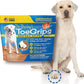 Dr Buzby's XXLarge ToeGrips for Dogs - Instant Traction on Wood/Hardwood Floors - Anti Slip Relief - Grippers for Senior Dogs - Stop Sliding Instantly - Rubber Nails for Paws - 1 Pack (20 Grips)
