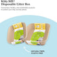 Kitty Sift (6-Pack) Disposable Cat Litter Box, Sustainable, Clean - Large, 6-Pack