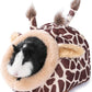 JanYoo Hamster Guinea Pig Supplies Bed Accessories House Hedgehog Cage Supplies Chinchilla Ferret Rat Gerbil (S,Giraffe)