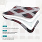 L'AGRATY Weighted Blanket - 48"x72" 15lbs Cooling Breathable Heavy Blanket Microfiber Material with Glass Beads for Adult All-Season Summer Fall Winter Soft Thick Comfort