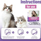 Calming Collar for Cats 4 Pack - Adjustable Soother - Anxiety Relief - Stress Pheromone Collar - Comfort Cat Calm Collars - Lasts 30 Days