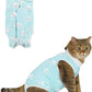 ANWA Cat Recovery Suit - Breathable Cat Onesie for Cats After Surgery Female, Kitten Surgery Recovery Suit Female Abdominal Wounds