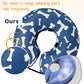 Supet Inflatable Dog Cone Collar Alternative After Surgery, Dog Neck Donut Collar Recovery E Collar for Neuter, Soft Dog Cone for Small Medium Large Dogs