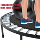 Rebounder Trampoline for Adults, 40"/50" Foldable Spring Fitness Trampoline - 450 lbs Capacity, Quiet & Stable Indoor/Outdoor Exercise Equipment for Cardio Workout