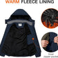 CAMEL CROWN Men's Mountain Ski Snow Jacket Waterproof Winter Coat Snowboarding Windbreaker Windproof Warm Hooded Snow Coat