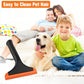 Silicone Pet Hair Removal,Pet Hair Rubber Carpet Rake Cat Dog Hair Remover with 8in Long Handle Pet Hair Remover for Furniture Couch Carpet