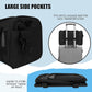 Carriers Soft-Sided Pet Carrier for Cats Dogs Under 15 lbs,TSA Airline Approved with 4 Ventilated Windows(Medium,Black)