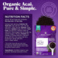 Navitas Organics Acai Powder, 4oz. Pouch, 38 Servings