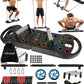 HOTWAVE Portable Exercise Equipment with 16 Gym Accessories.20 in 1 Push Up Board Fitness,Resistance Bands with Ab Roller Wheel,Full Body Workout at Home
