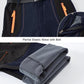 Rdruko Men's Snow Ski Pants Waterproof Insulated Winter Outdoor Snowboard Hiking Fleece Pants with Belt