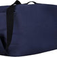 WHITEDUCK Top Load Canvas Folding Duffel Bag, Water Resistant Army Style Shoulder Bag for Men and Women- Gym, Sports, Travel, Hiking, Camping, Backpacking (Small 21" x 36",Blue)