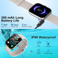 Smart Watch (Answer/Make Call), 2025 New Smartwatch for Men/Women, 1.96" Fitness Watch with 112 Sport Mode/Pedometer/Calories/Sleep/Heart Rate Monitor, IP68 Waterproof Fitness Tracker for Android iOS