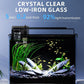 5 Gallon Fish Tank Aquarium Kit with Filter, LED Light with Timer, Siphon Vacuum Cleaner, Lid, Self-Cleaning Glass Rimless Betta Tank