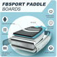 FBSPORT 11' Premium Stand Up Paddle Board, Yoga Board with Durable SUP Accessories & Carry Bag | Wide Stance, Surf Control, Non-Slip Deck, Leash, Paddle and Pump for Youth & Adult