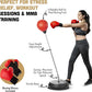 Punching Bag with Stand, Boxing Bag for Teens & Adults - Height Adjustable - Speed Bag for Training, Boxing Equipment, Stress Relief & Fitness