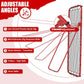 Volleyball Rebounder Net 7x4 Ft, 5-Angle Adjustable Rebounder Net for Practicing Digging, Setting, Spiking, Bounce Back Training Equipment with 2 Target Stripes & Portable Travel Bag for Storage