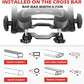 Folding Kayak Roof Rack Premium J-Bar for Canoe Carrier SUP Paddle Surfboard Mount on Car SUV and Truck Crossbar (1 Pair)