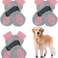 BEAUTYZOO Anti-Slip Dog Socks,Dog Shoes for Hot/Cold Pavement,Paw Protectors with Grips 3 Pairs for Puppy Small Medium Large Senior Old Dogs,Dog Socks to Prevent Licking and Hardwood Floor Protection