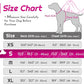 Eagloo Dog Harness Small Sized Dog, No Pull Service Vest with Reflective Strips and Control Handle, Adjustable and Comfortable for Easy Walking, No Choke Pet Harness with 2 Metal Rings, Rose Red, S