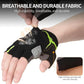 Souke Sports Mens Cycling Gloves with Gel Pads Half Finger Bike Gloves Lightweight Anti-Slip Shock-Absorbing for MTB Road Biking