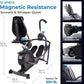 Teeter FreeStep Recumbent Cross Trainer Stepper, Zero-Impact Exercise Bike Alternative w/Patented Physical Therapy Stride, Up to 350lb, Free App w/Trainer Workouts
