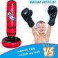 Punching Bag Kid,Boxing Bag for Kids,Inflatable Dummy, Inflatable Punching Bag, De-Stress Boxing Bag for Kids.