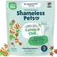 Shameless Pets Crunchy Cat Treats - Catnip Treats for Cats with Digestive Support, Kitten Treats with Real Chicken, Natural & Healthy Flavored Feline Snacks - Catnip N Chill, 1-Pk (12 Oz)