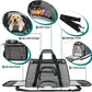 PetAmi Airline Approved Pet Carrier for Cat, Soft Sided Dog Carrier for Small Dog, Cat Travel Supplies Accessories Indoor Cat, Ventilated Pet Carrying Bag Medium Large Kitten Puppy, Large Heather Gray
