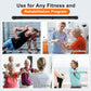 Fitness Exercise Bar,Elastic Fitness Bar,High Frequency Vibration Training Fat Buring Workout Bar for Yoga Pilates Sports,Power Twister for Arm,Abdominal Muscles Strength Exercises In Home Gym