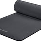 Retrospec Solana Yoga Mat 1/2" Thick w/Nylon Strap for Men & Women - Non Slip Exercise Mat for Yoga, Pilates, Stretching, Floor & Fitness Workouts