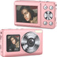 Digital Camera,Autofocus 4K Vlogging Camera for Photography with 32GB Card,48MP Portable Compact Point and Shoot Kids Digital Cameras for Kids Boys Girls with 18X Zoom,Anti-Shake