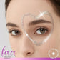 Teenitor Face Glitter, 2pcs Body Glitter Gel, Hair Glitter Gel, 20g/0.7oz Versatile Glitter Set for Face, Body, Hair, 2 Sizes White Glitter Gel for Makeup