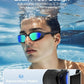 Swim Goggles, Unisex Adult Swimming Goggles for Men Women Youth - Anti Fog, Anti UV, No Leakage, HD Wider View