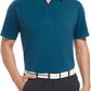 Esabel.C Jacquard Golf Shirts for Men Moisture Wicking Short Sleeve Performance Dry Fit Active Mens Polo Shirts