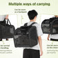 Pecute Cat Backpack with Widened Interior Space, Upgraded Dog Backpack Carrier with Various Ways to Carry, Pet Backpack with Breathable Mesh, Pet Travel Carrier with Soft Padded,Dark Grey