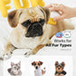 [PETHROOM] Cat Brush for Shedding Cats,Dogs, Kitten | Gentle Deshedding & Grooming Tool for Short or Long Hair | Safe Massage Brush for Sensitive Skin | Sturdy, Durable, and Portable
